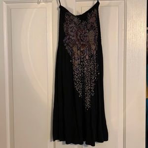 Strapless dress one size fits all